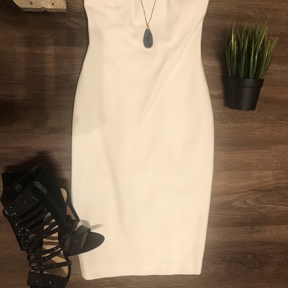 Bless'ed Are the Meek Ivory Fire MIDI Dress - Picture 6 of 12